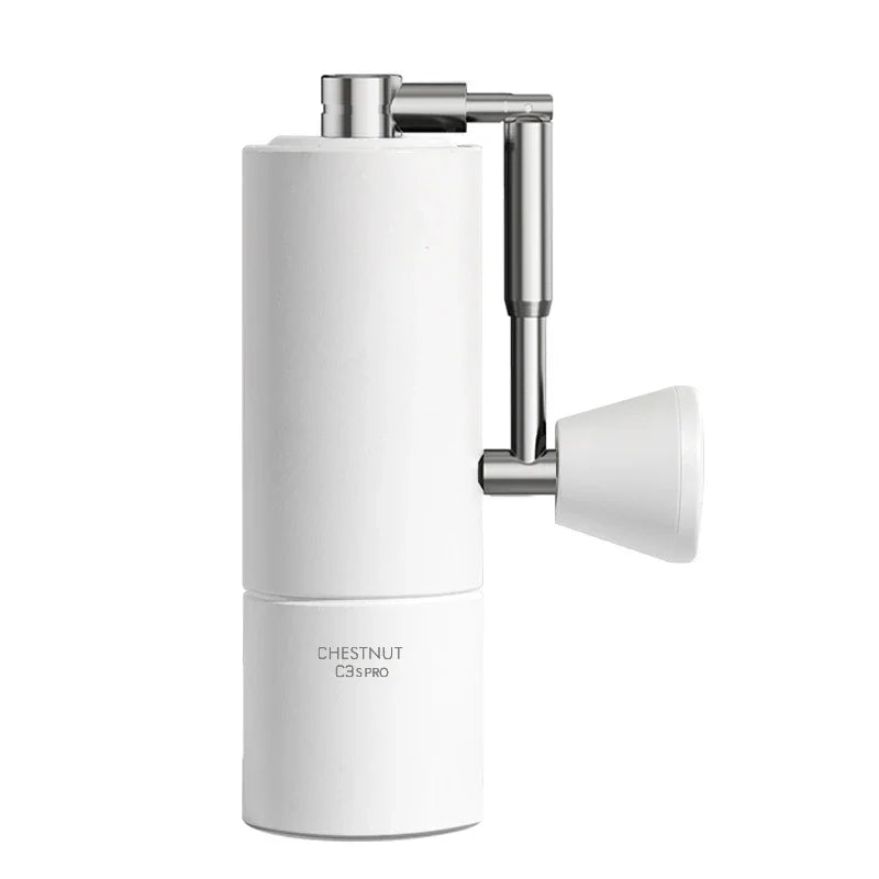 Chestnut Premium Manual Coffee Grinder with Foldable Crank