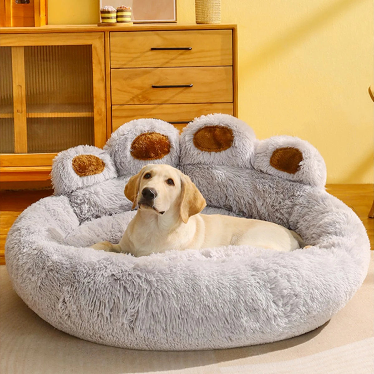 Plush Fluffy Dog/Cat Bed