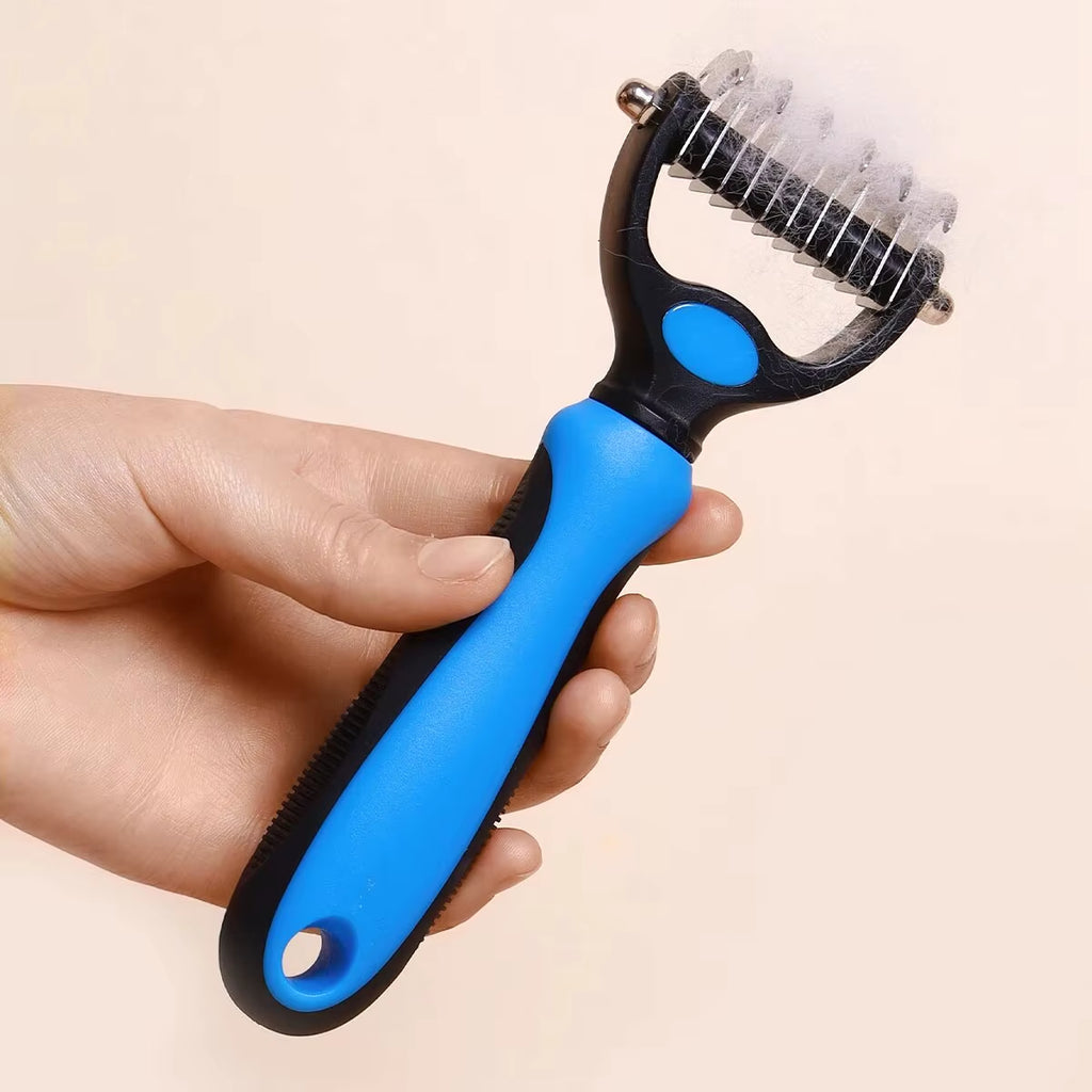 Double-Sided Knot Comb Dog and Cat Beauty Hair Removal Tangle Free