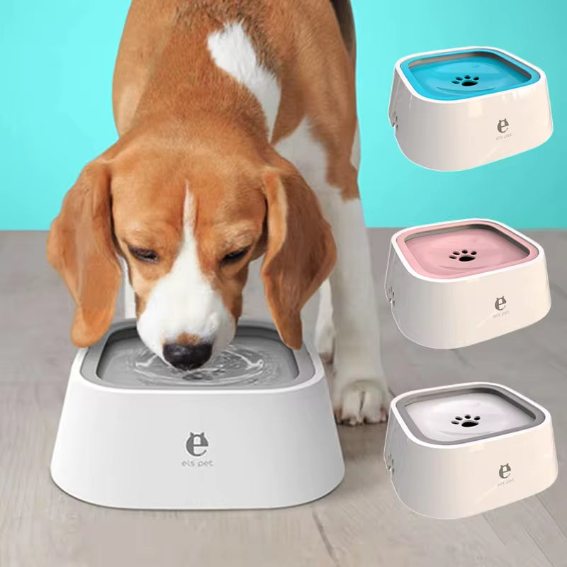Spill-Proof Pet Water Bowl – Non-Wetting Design for Dogs & Cats 