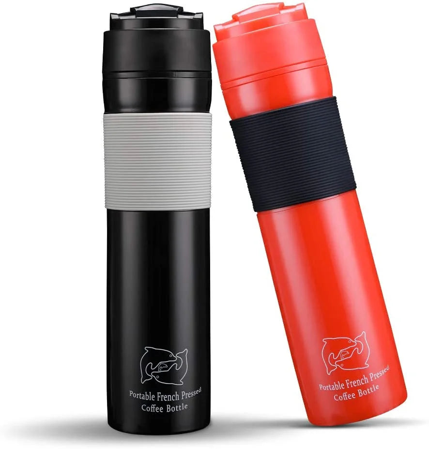 350ML French Press Coffee Maker and Insulated Travel Mug