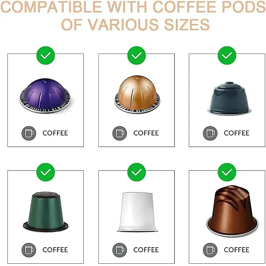 DIY Universal Coffee Capsule Holder with Adhesive