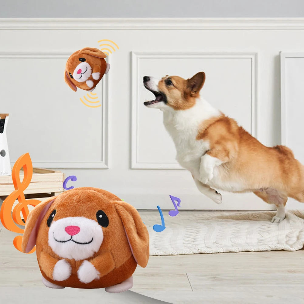 Automatic Bouncing Toy for Small and Medium Dogs