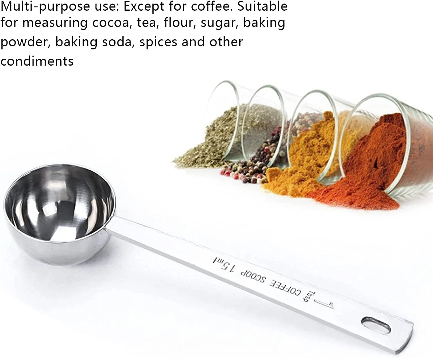 Premium Precision Stainless Steel Coffee Scoop/Spoon