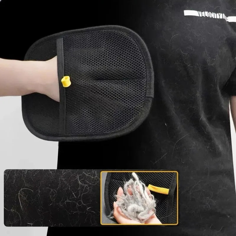 Pet Grooming Glove and Hair Remover