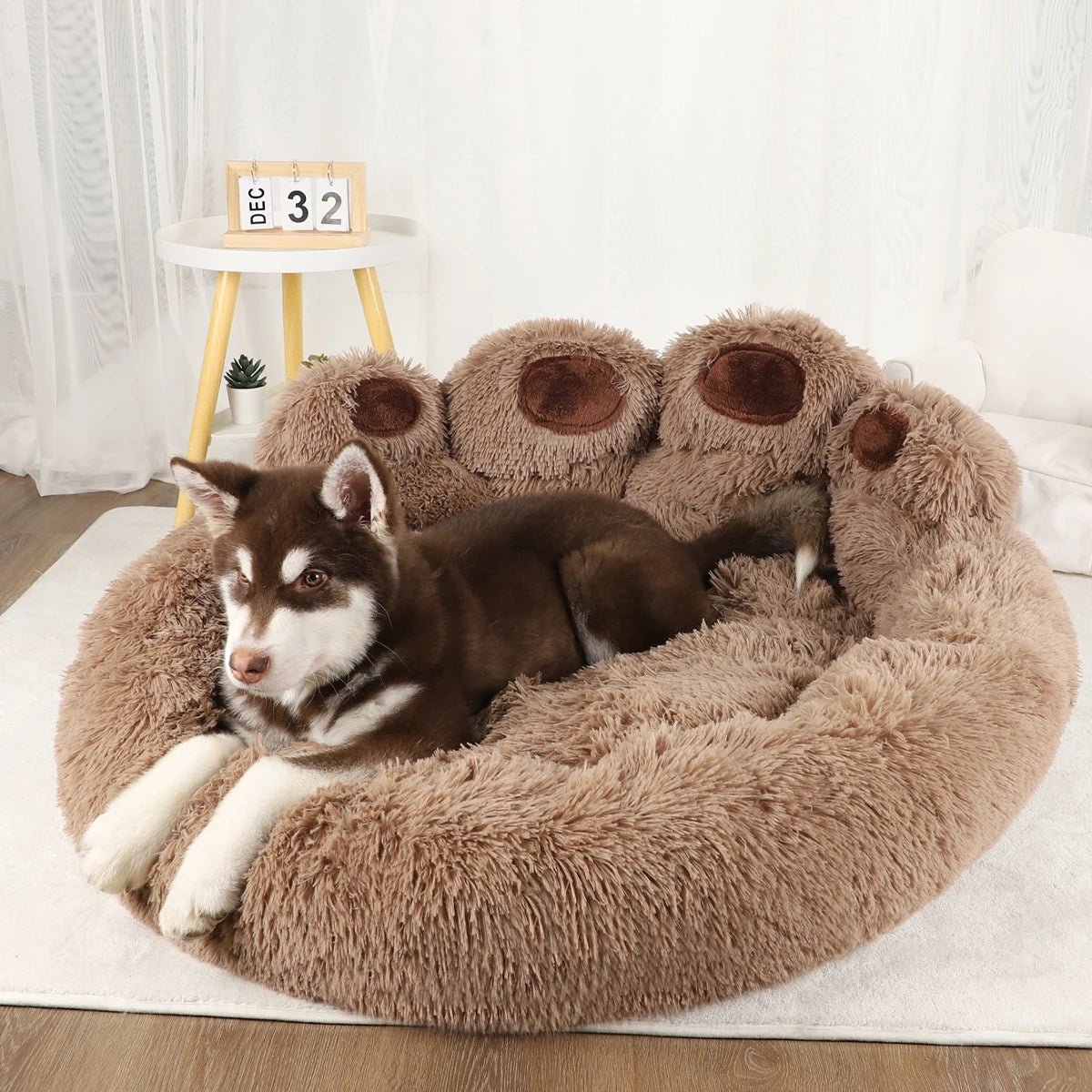 Plush Fluffy Dog/Cat Bed