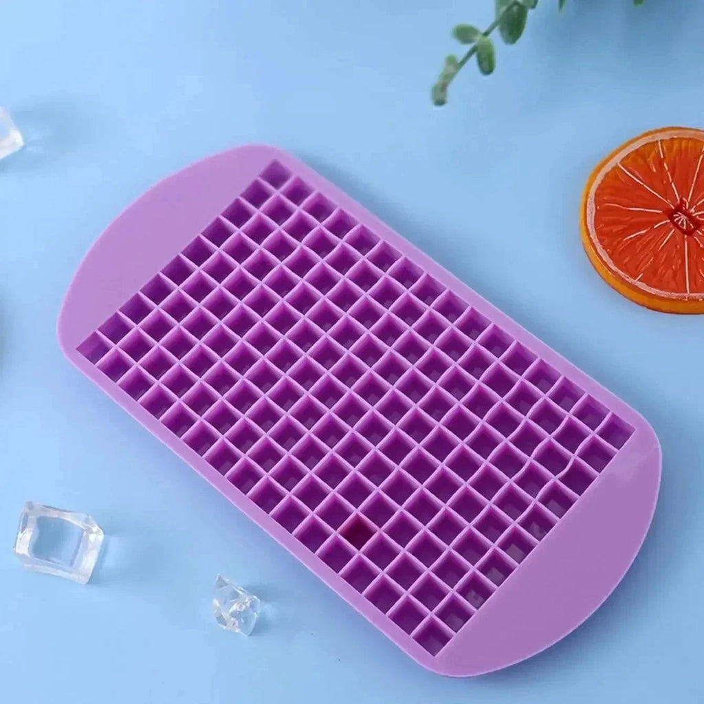 Choice of 1 or 2-Pack 160-Grid Silicone Ice Cube Tray