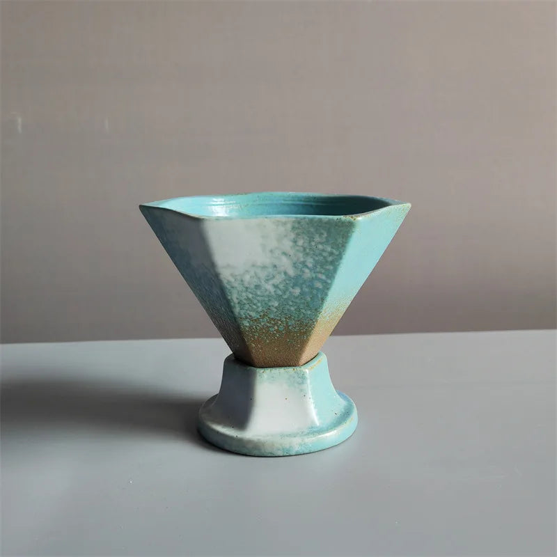 Retro Oriental Style Design Ceramic Luxury Coffee Cup