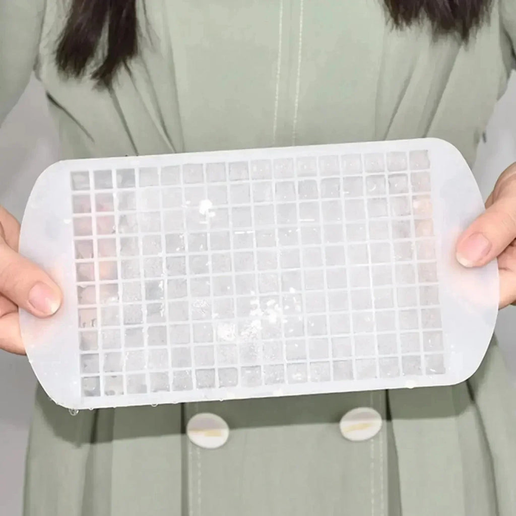 Choice of 1 or 2-Pack 160-Grid Silicone Ice Cube Tray