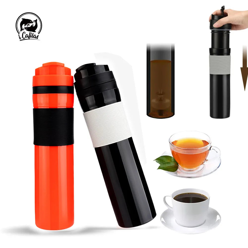 350ML French Press Coffee Maker and Insulated Travel Mug