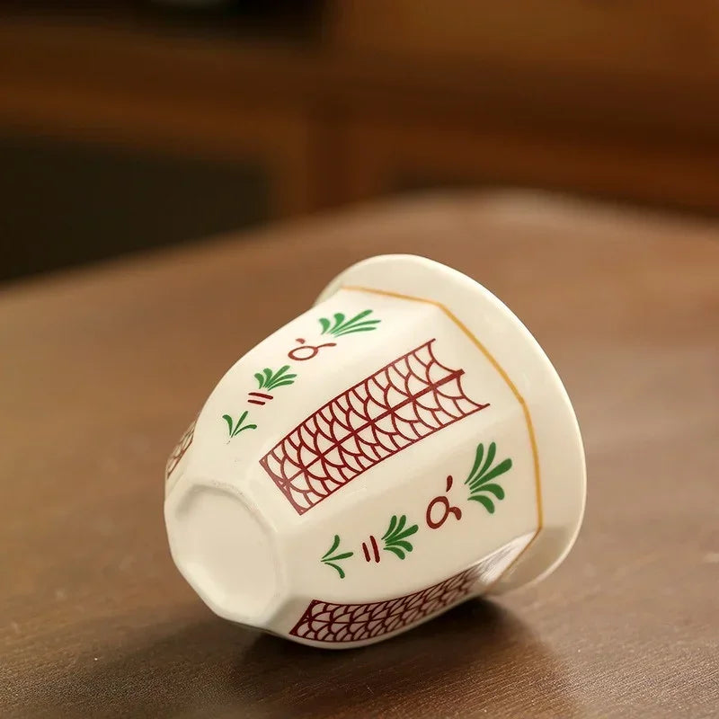 Middle Eastern Style Espresso Ceramic Cup