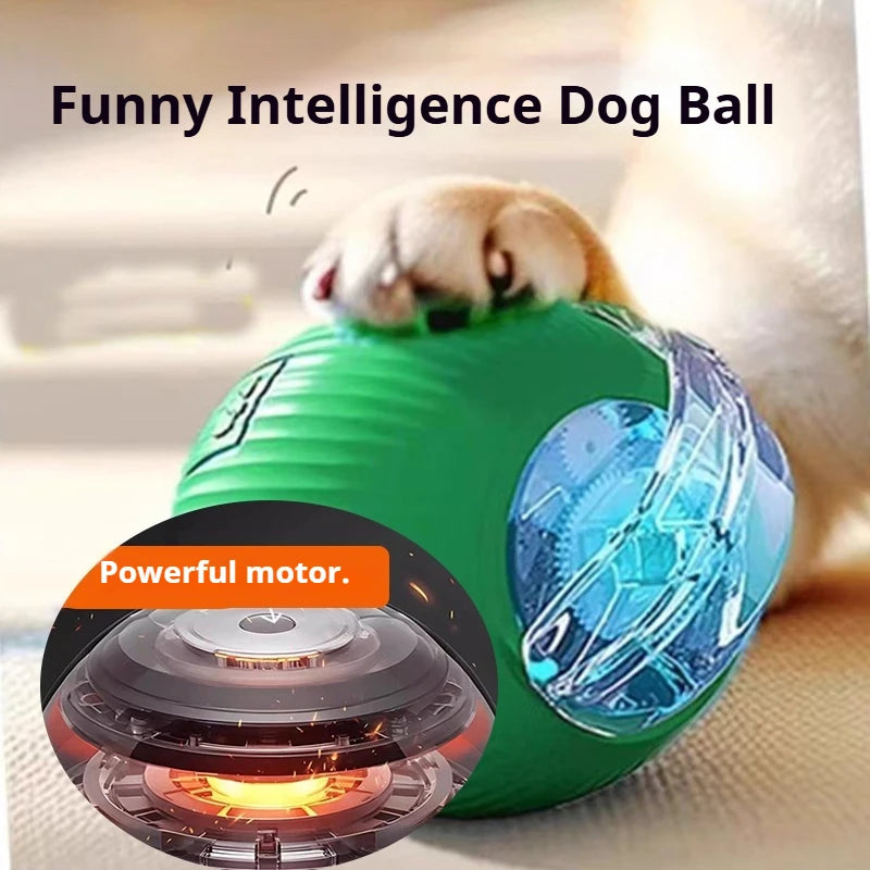 Rechargeable Smart Automatic Dog Interactive Ball Toy for Dogs and Cats
