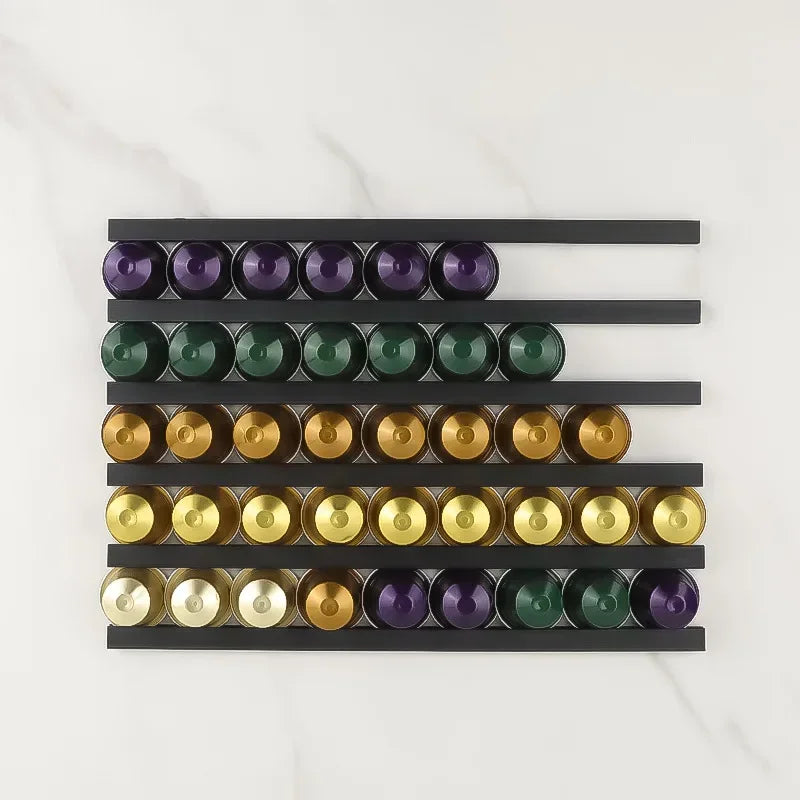 DIY Universal Coffee Capsule Holder with Adhesive