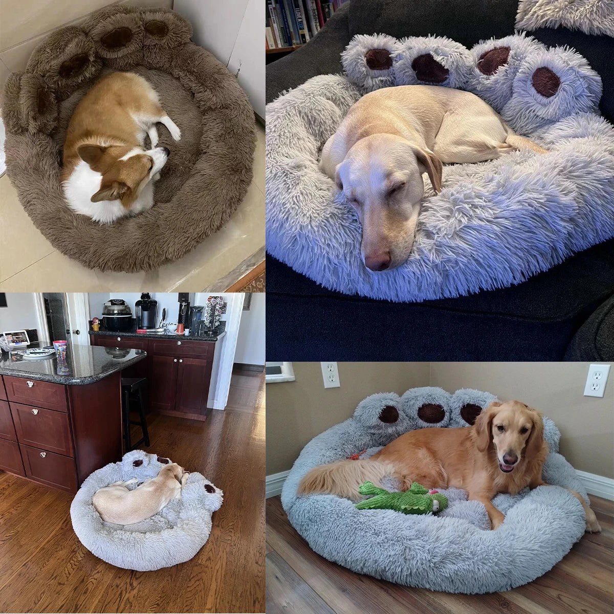 Plush Fluffy Dog/Cat Bed