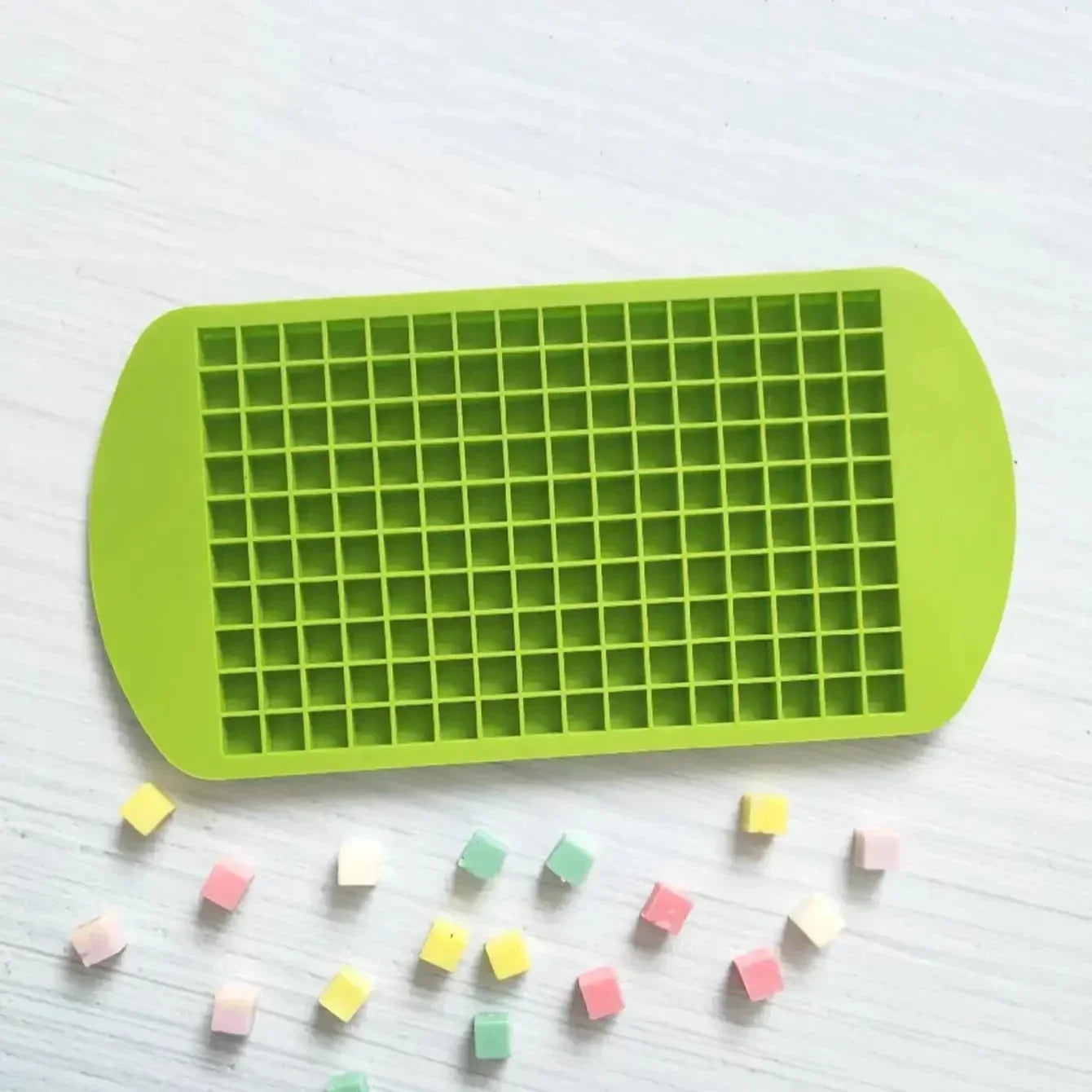 Choice of 1 or 2-Pack 160-Grid Silicone Ice Cube Tray