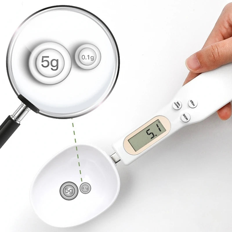 LCD Digital Weighing Spoon Scale for Coffee Beans, Ground Coffee and other Items
