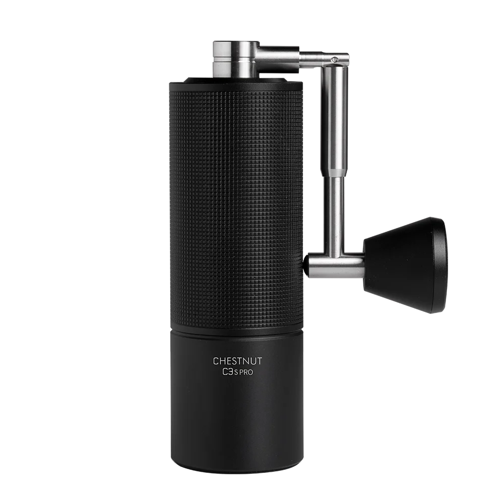 Chestnut Premium Manual Coffee Grinder with Foldable Crank