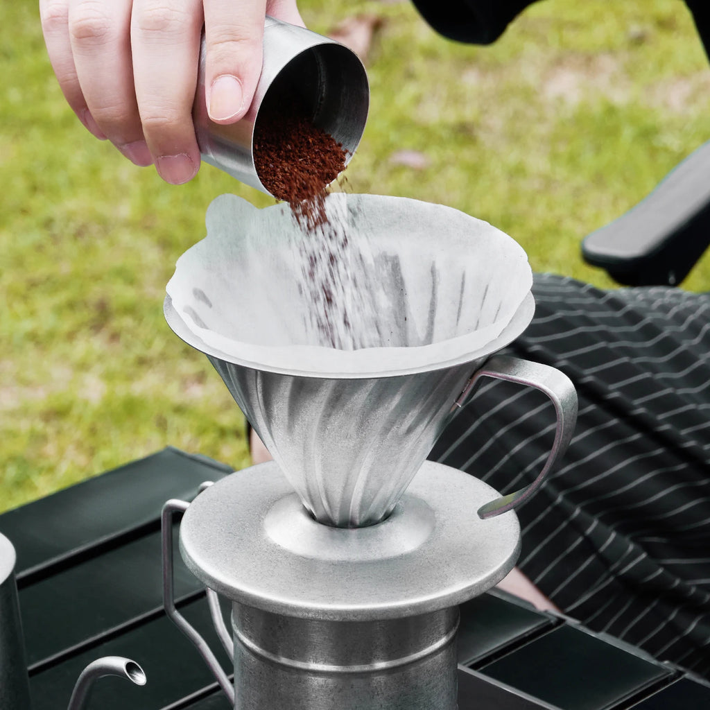 Travel Pour over Coffee Maker Gift Including 9 Items/Accessories with Travel Bag