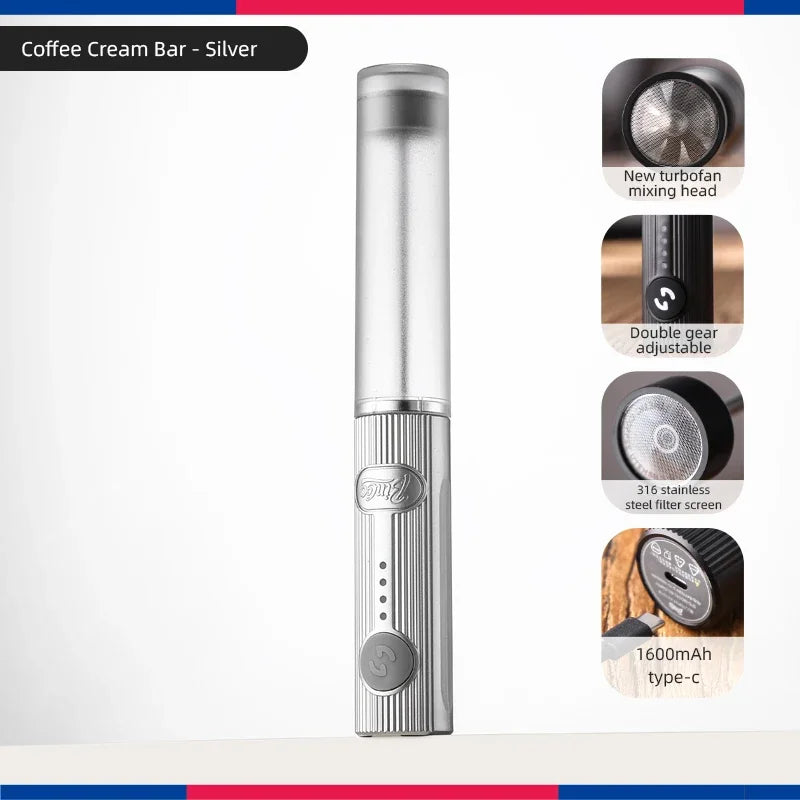Quality Electric Milk Frother & Coffee Whisk