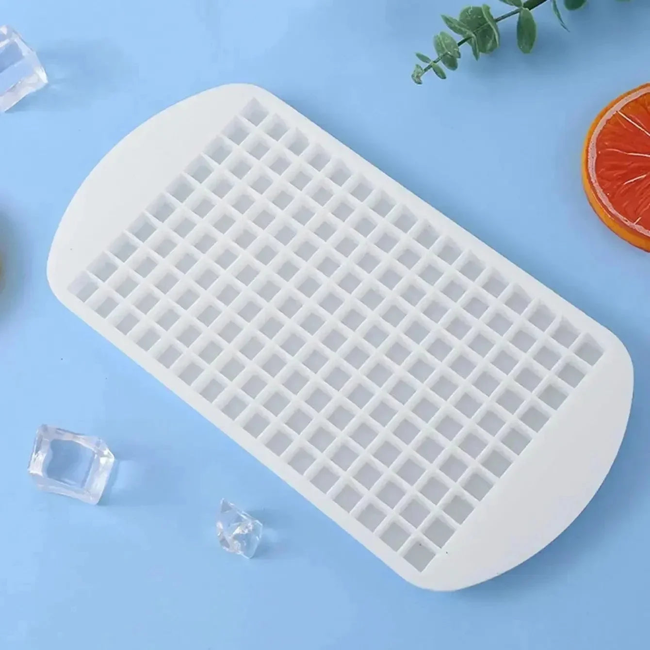 Choice of 1 or 2-Pack 160-Grid Silicone Ice Cube Tray
