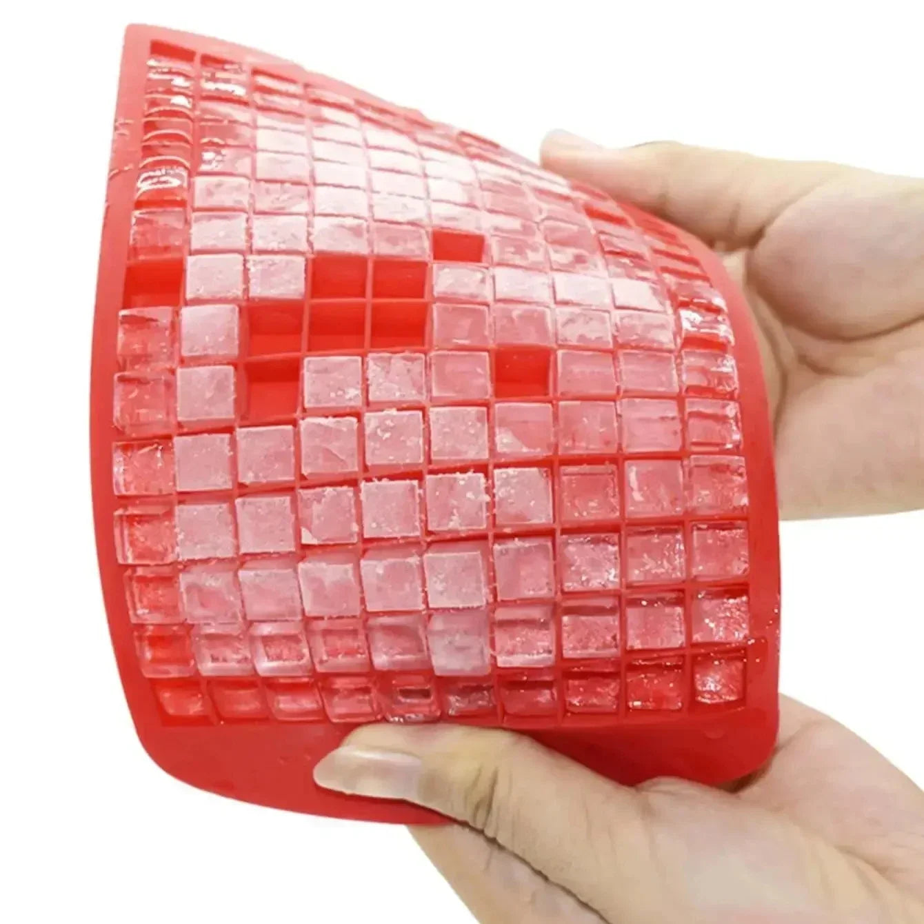 Choice of 1 or 2-Pack 160-Grid Silicone Ice Cube Tray