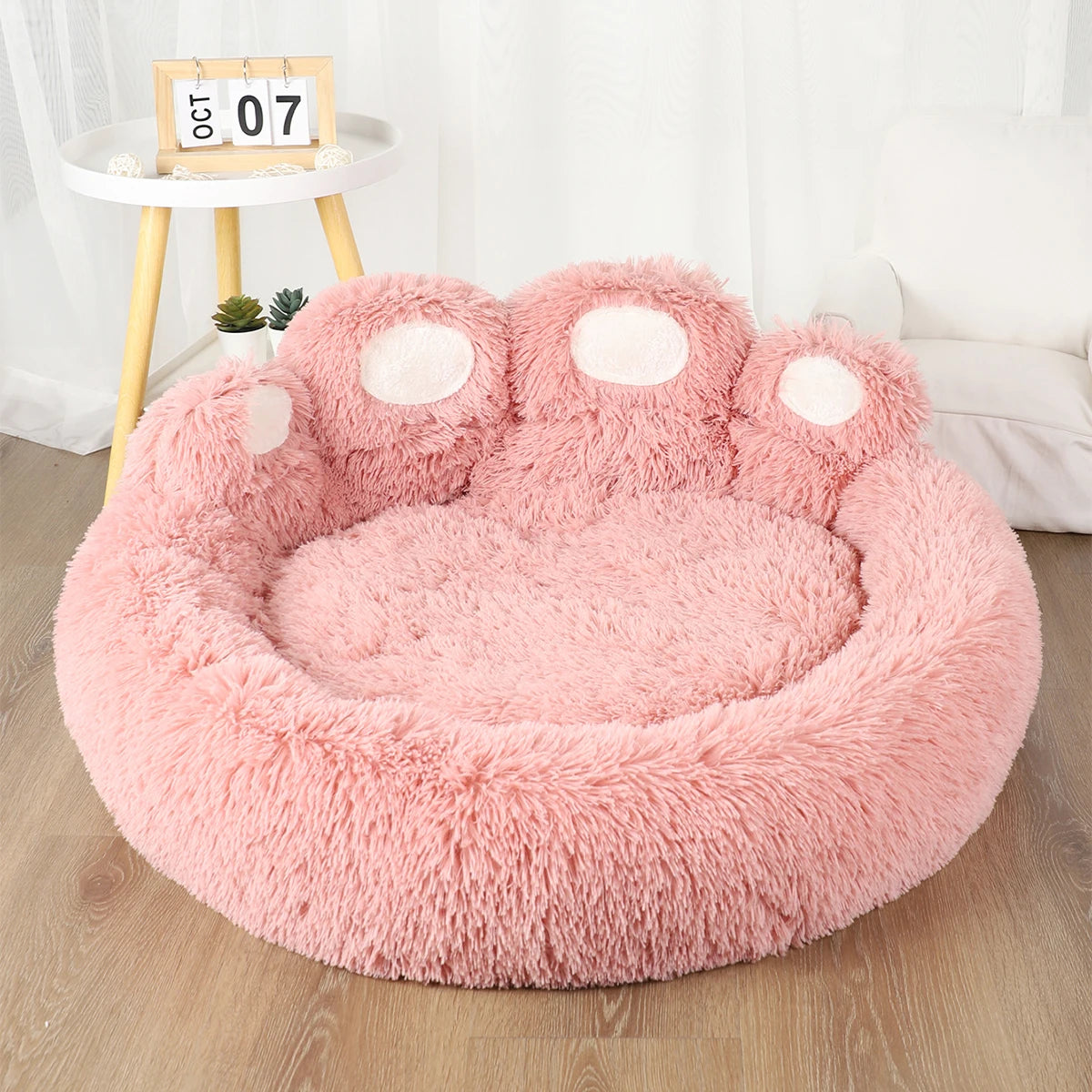Plush Fluffy Dog/Cat Bed