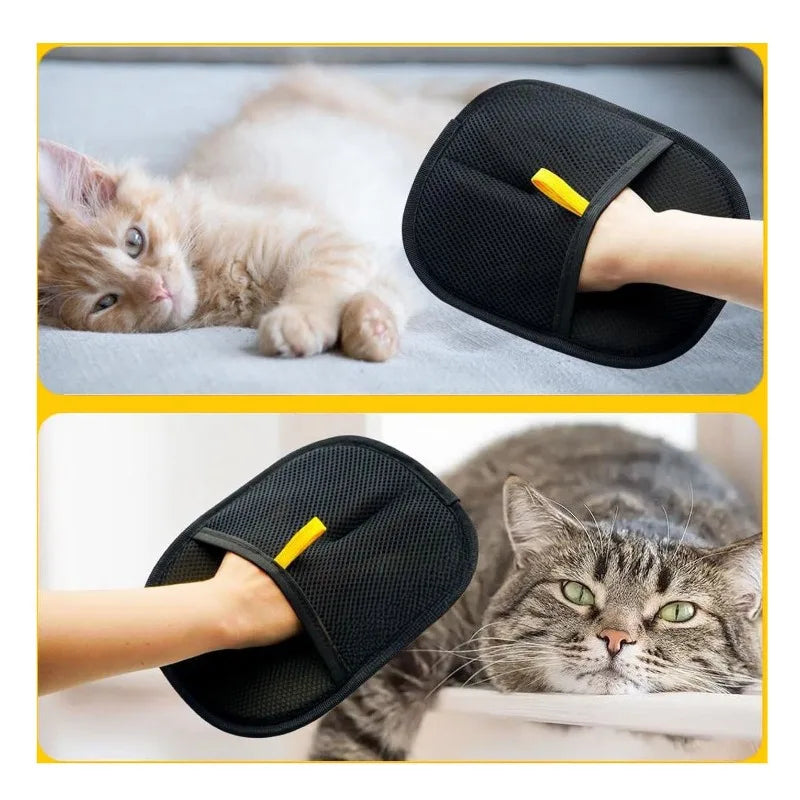 Pet Grooming Glove and Hair Remover