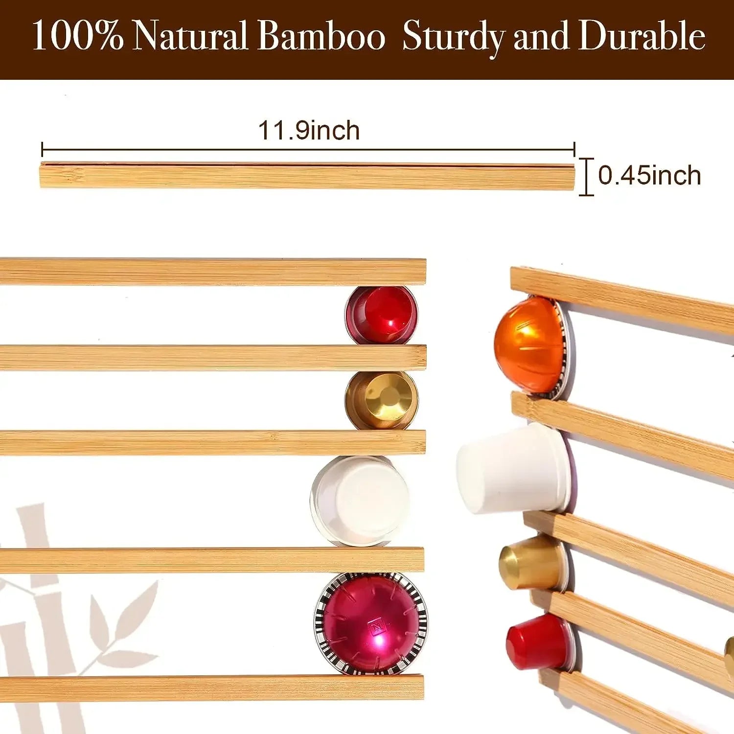 DIY Universal Coffee Capsule Holder with Adhesive