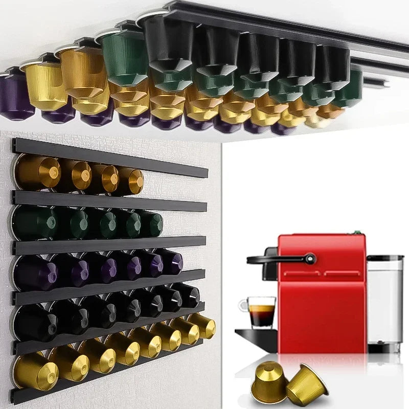 DIY Universal Coffee Capsule Holder with Adhesive