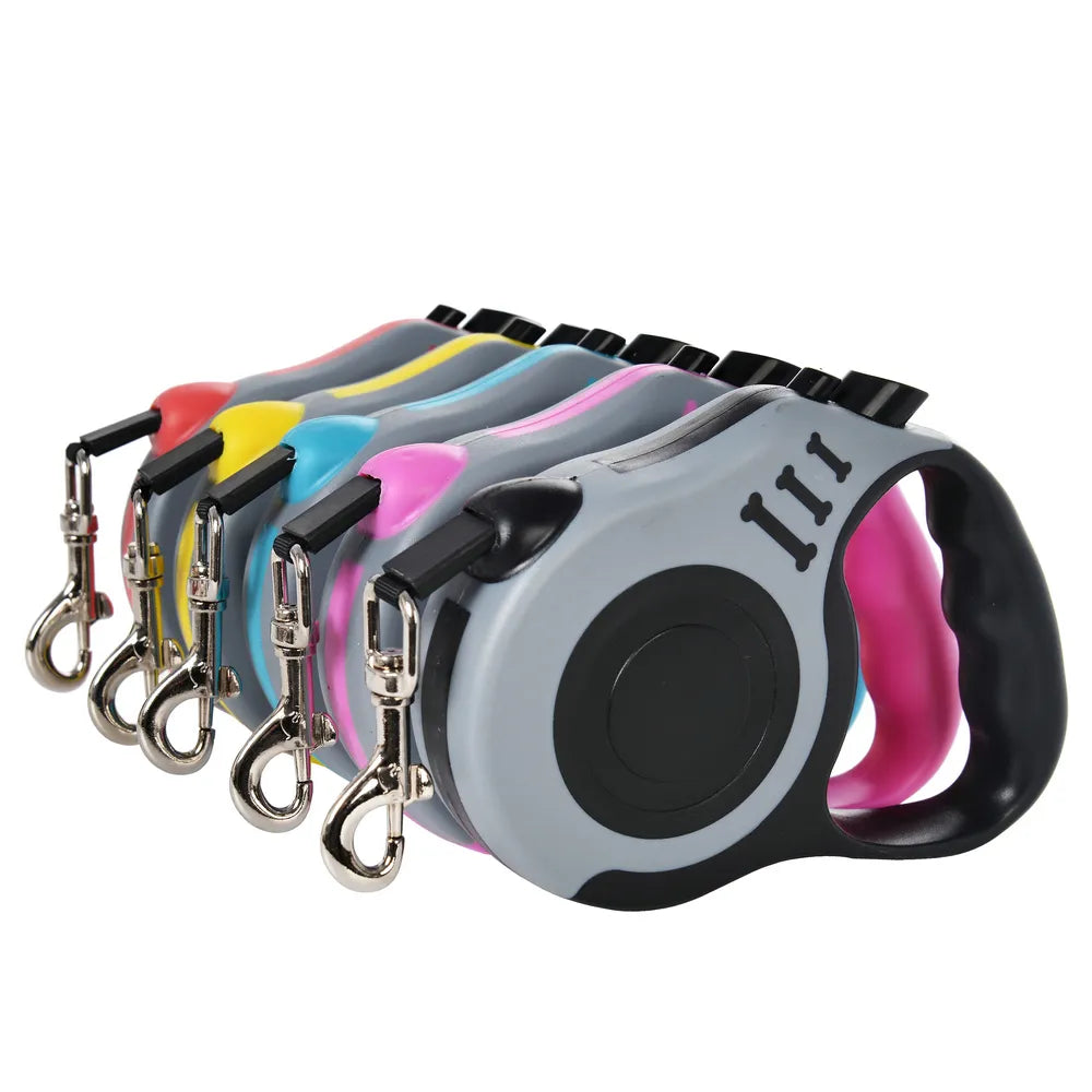 Durable Nylon Retractable Dog & Cat Leash